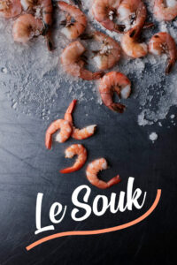 Chuck Studios Le Souk Go Fresh ingredients shrimp