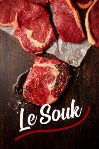 Chuck Studios Le Souk Go Fresh ingredients meat